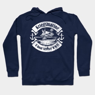 WW2 Kriegsmarine U-boat Service (distressed) Hoodie